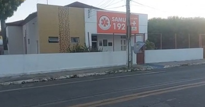 Samu atendeu uma vítima de disparo de arma de fogo e outra de acidente com moto