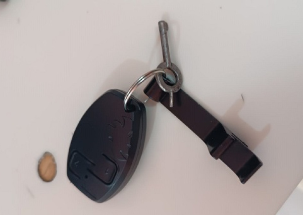 CLASSIFICADOS: Encontrada uma chave com um controle remoto perto da Prefeitura de Floriano